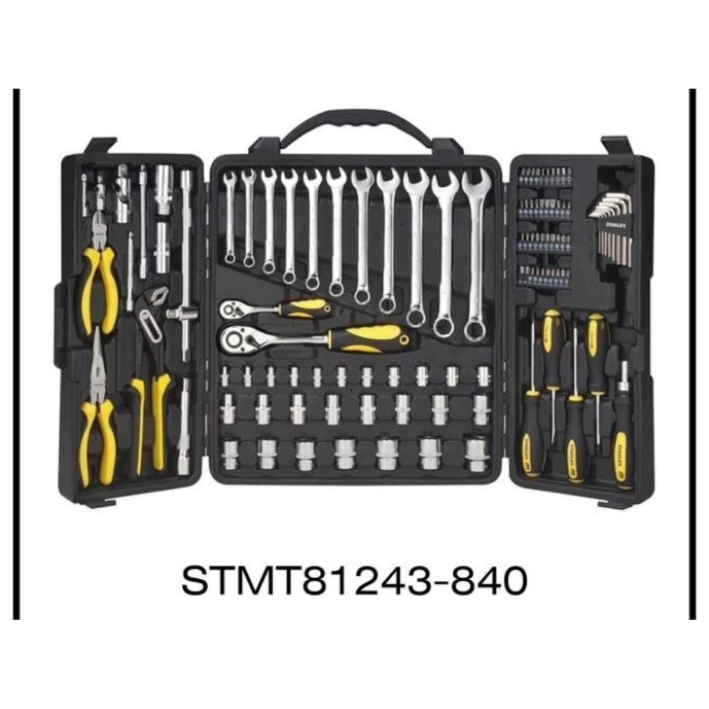 Stanley kunci set 110 pcs kunci multi pungsi