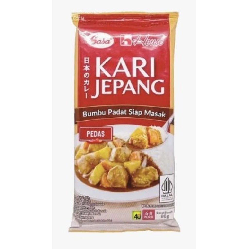 

Sasa Kari Jepang Pedas 80 gr