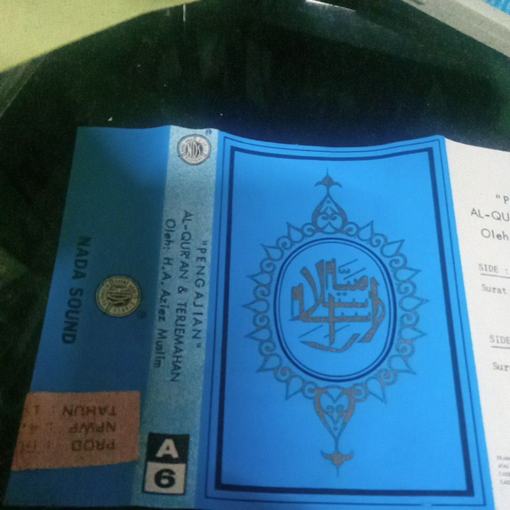 kaset pita PENGAJIAN ALVQUR AN A140