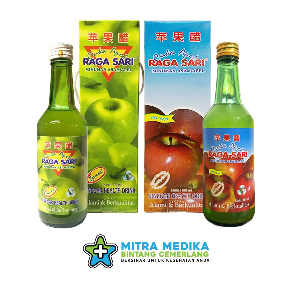 

RAGA SARI MINUMAN ASAM APEL MINUMAN KESEHATAN ALAMI & BERKUALITAS ( 1 BOTOL )