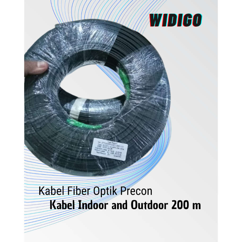 Kabel Fiber Optik Precon I Indoor and Outdoor 200m