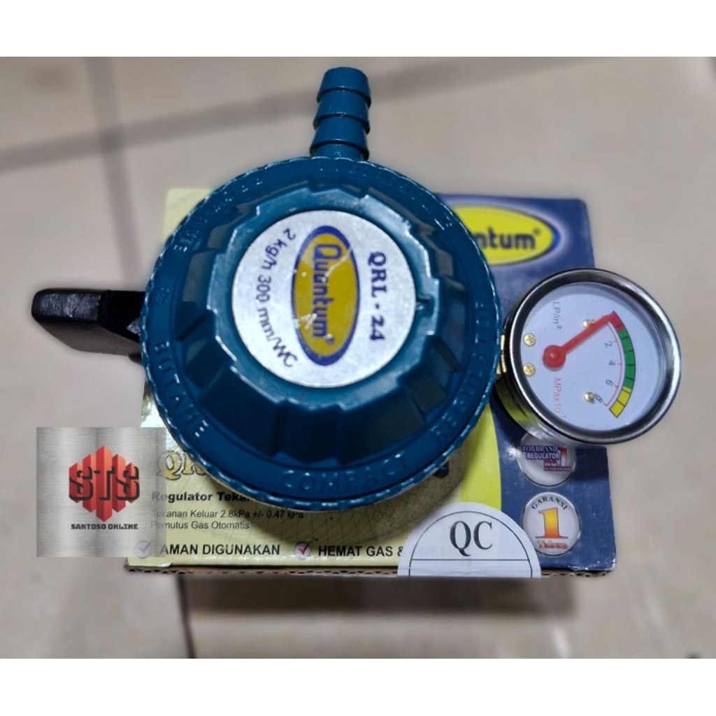 Quantum Regulator + Meter Qrl-24 Low Pressure