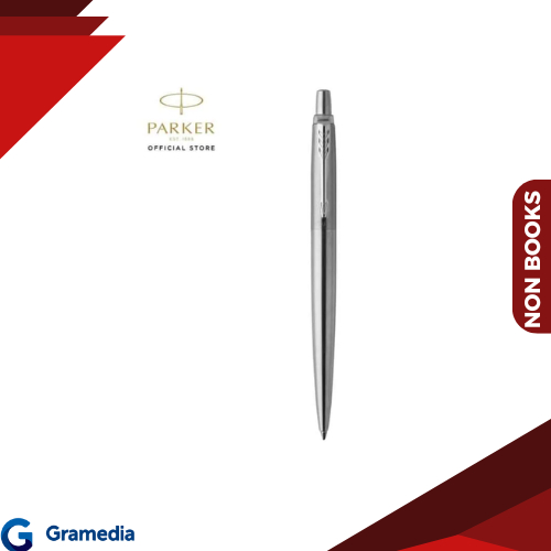 

Gramedia Medan - Parker Jotter Stainless Steel Chrome Trim Ballpoint