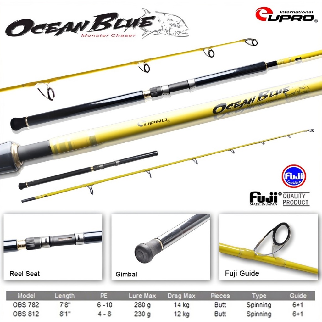 OCEAN BLUE Joran Spinning EUPRO OBS812 - OBS782