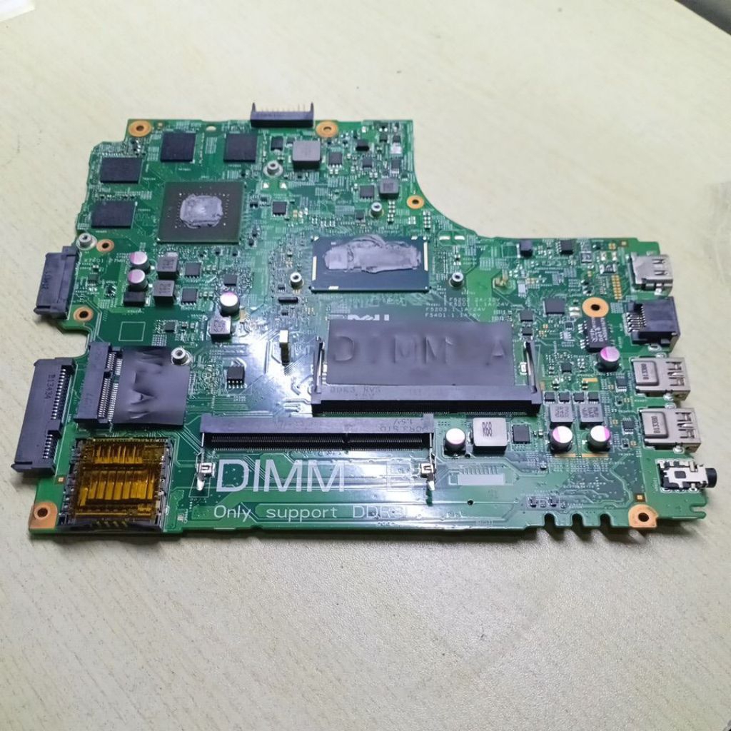 Motherboard Mobo Laptop Dell Inspiron 5437 Core i7 Kondisi Mati Original Copotan Harga Murah