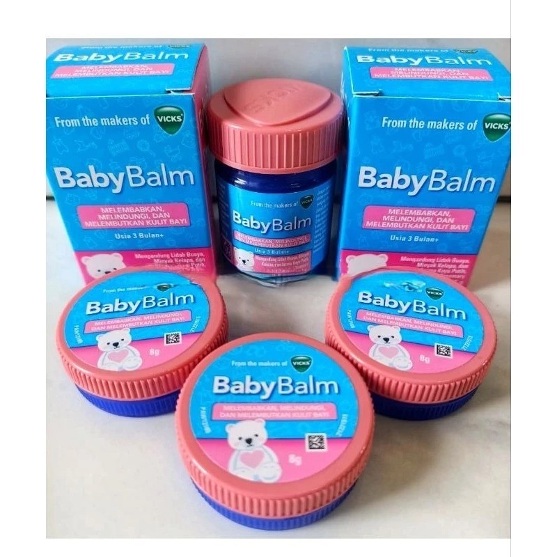 VICKS BABY BALM BALSAM BAYI - MENGHANGATKAN, MENENANGKAN BAYI DI SAAT BATUK FLU DAN KEMBUNG