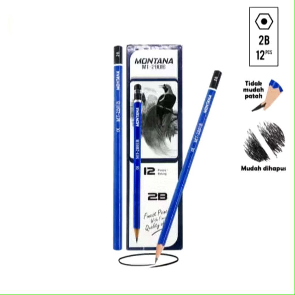

pencil / pensil 2b merk montana harga murah