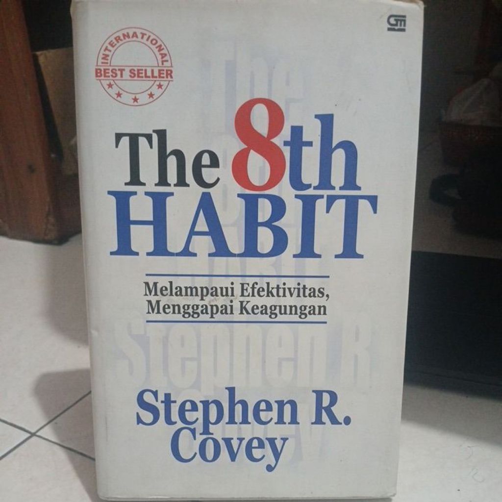 Buku The 8th Habit original Hard Cover