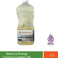 

[HALAL] Nature's Energy Coconut Cooking Oil 1000ml Bebas Kolesterol / Minyak Goreng Kelapa