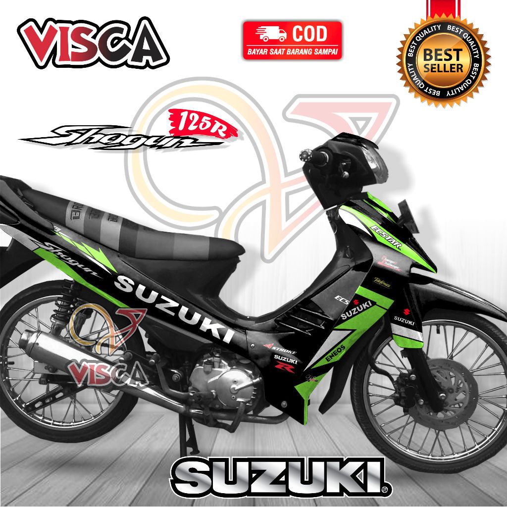 Decal Shogun 125 R Full Body Stiker Shogun 125 R Full Body Striping Shogun 125 R Full Body RACING EC