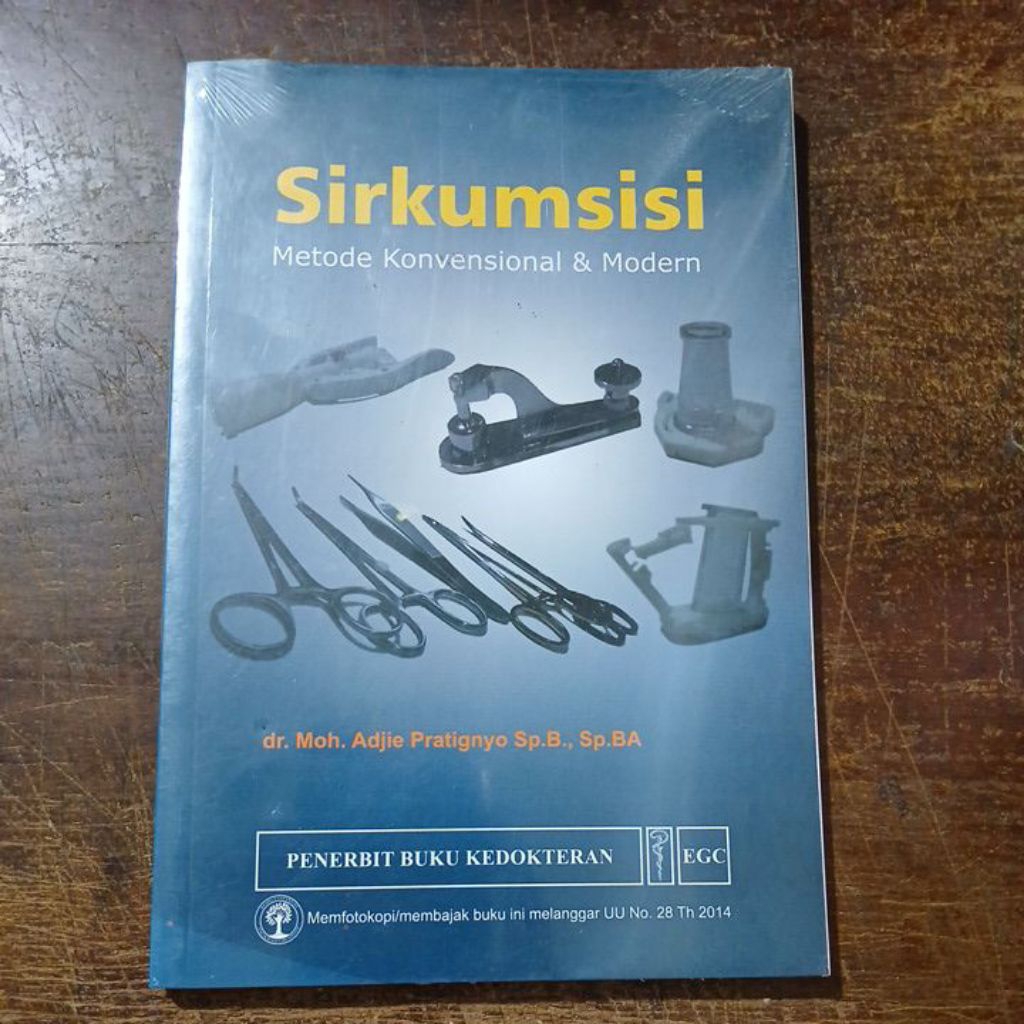 Buku Original Sirkumsisi Metode Konvensional & Modern ~ EGC