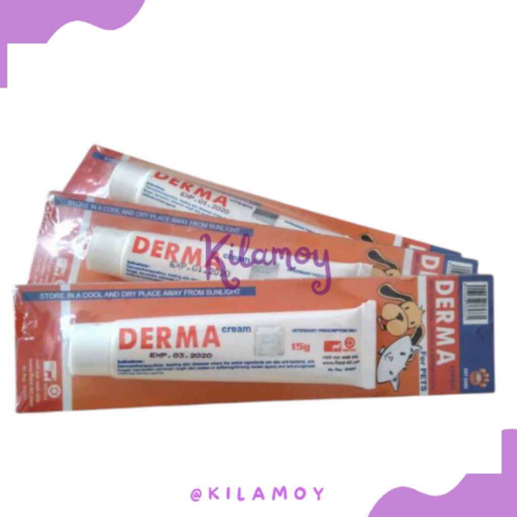 Salep Derma Cream - Salep Jamur kucing Anjing Aman Terjilat