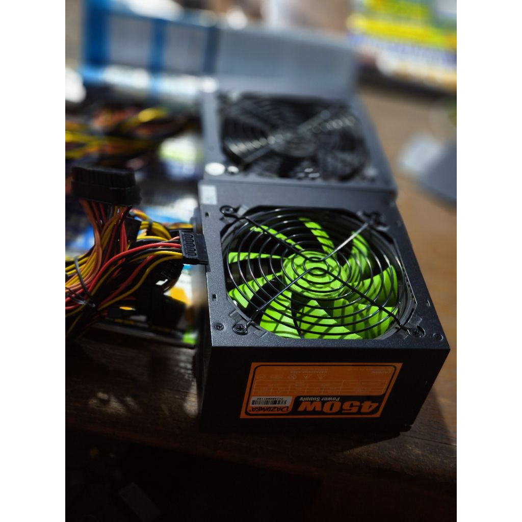 psu gaming.power supply dazumba 450watt. pin 24&6