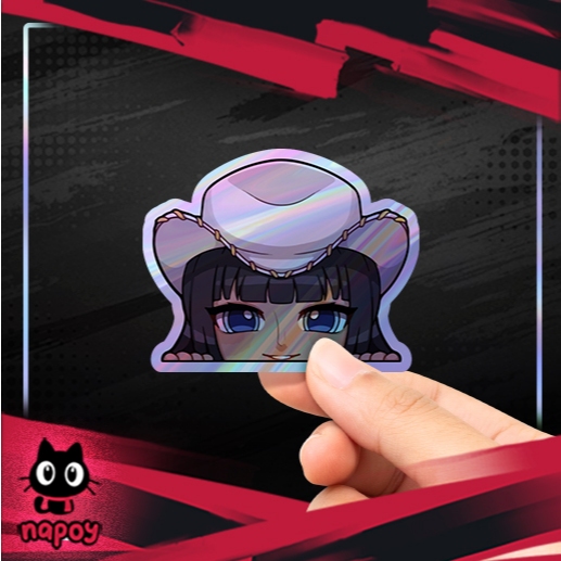 

Stiker Hologram Anime One Piece Nico Robin Chibi Ngintip