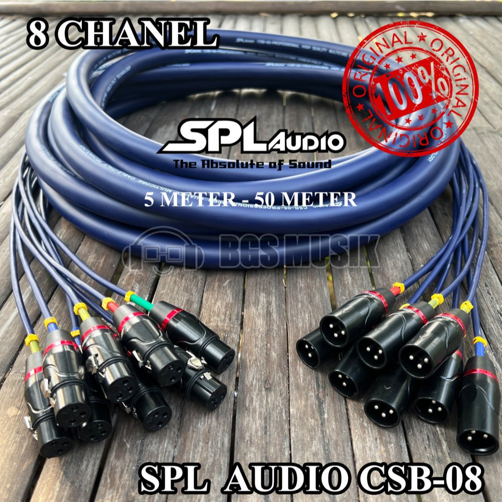 Kabel Snake SPL Audio 8chanel ORIGINAL - Kabel Snake SPL Audio 8ch CSB08