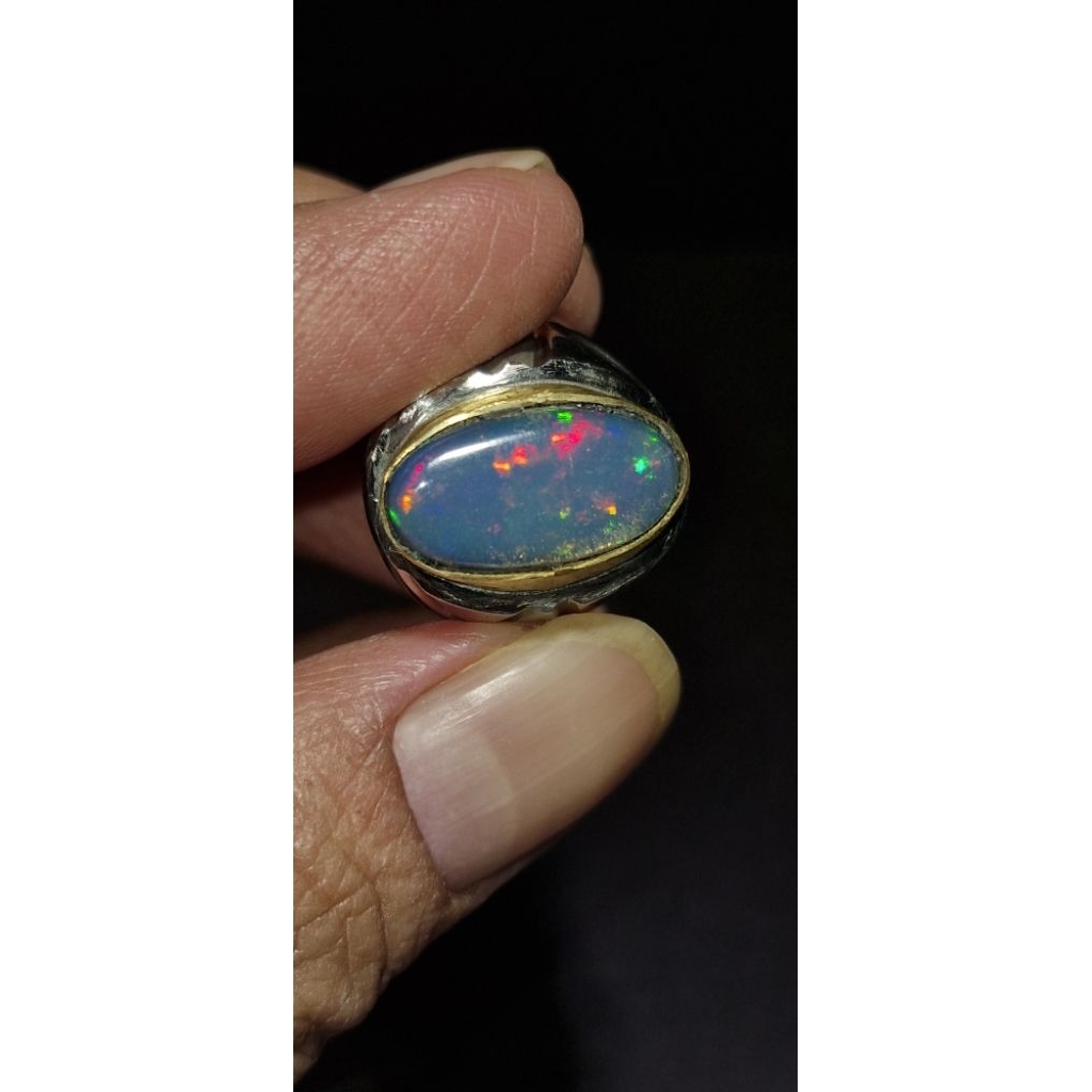 Batu kalimaya Afrika Asli natural dengan kembang jarong Top quality menyala pagi siang sore..