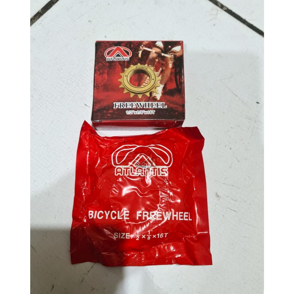 Gear Belakang Sepeda / Gir Sepeda Belakang / Sepeda BMX  /  Gear 16T Merk Atlantis