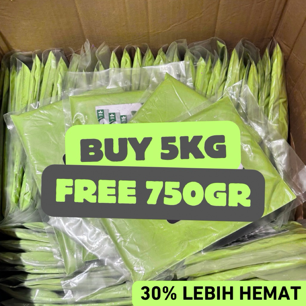 

Beli 5KG BONUS 750gram 30% Lebih Hemat