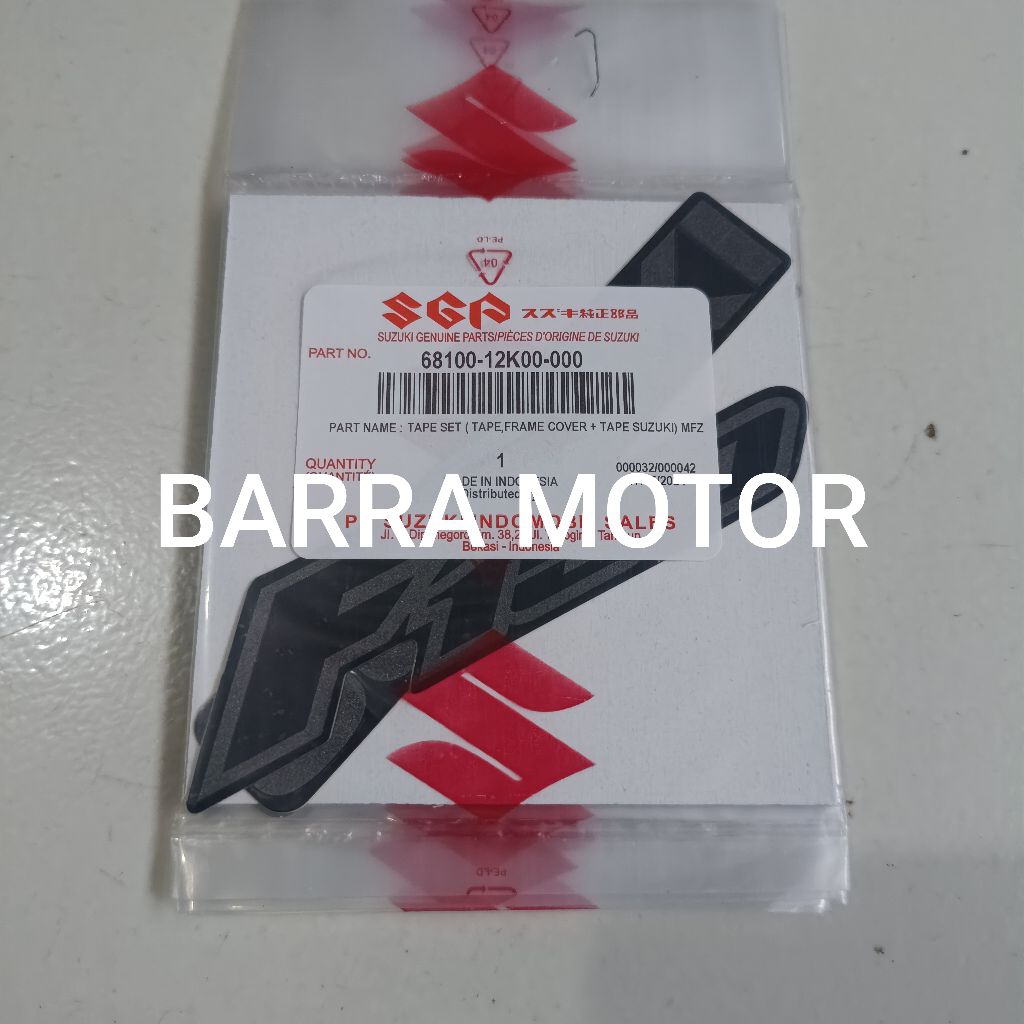 Stiker Logo Tulisan SUZUKI F150 Satria Fu Fi Injeksi Original SGP