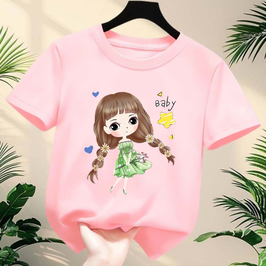 Kaos Anak Perempuan Imut Dan Lucu