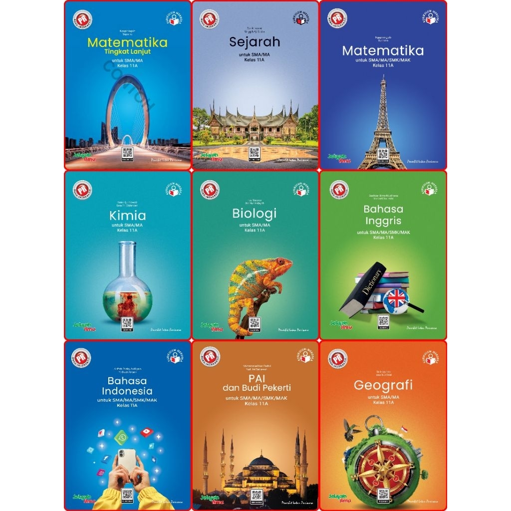 Buku Lks PR Interaktif Asesmen SMA Kelas XI, 11 Semester 1 Kurikulum Merdeka Intan Pariwara