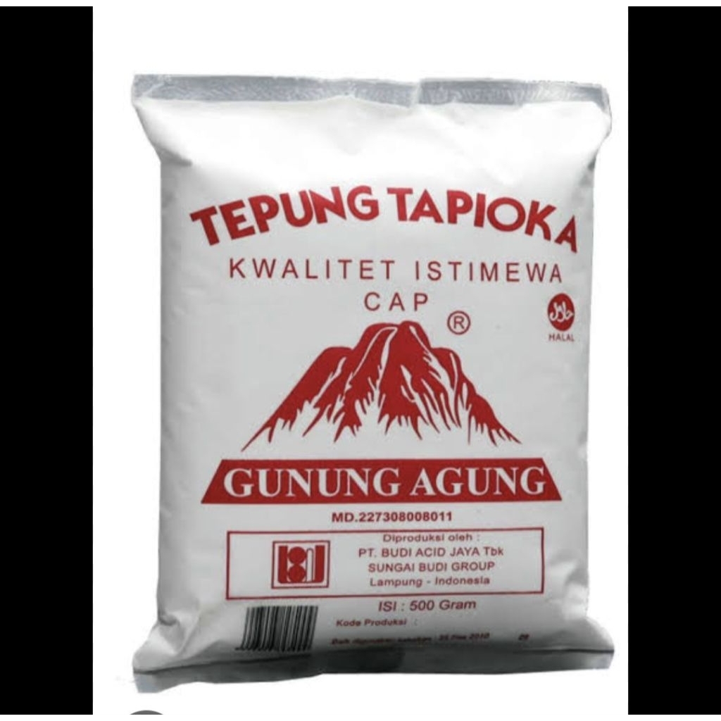 

tepung tapioka gunung agung 500g