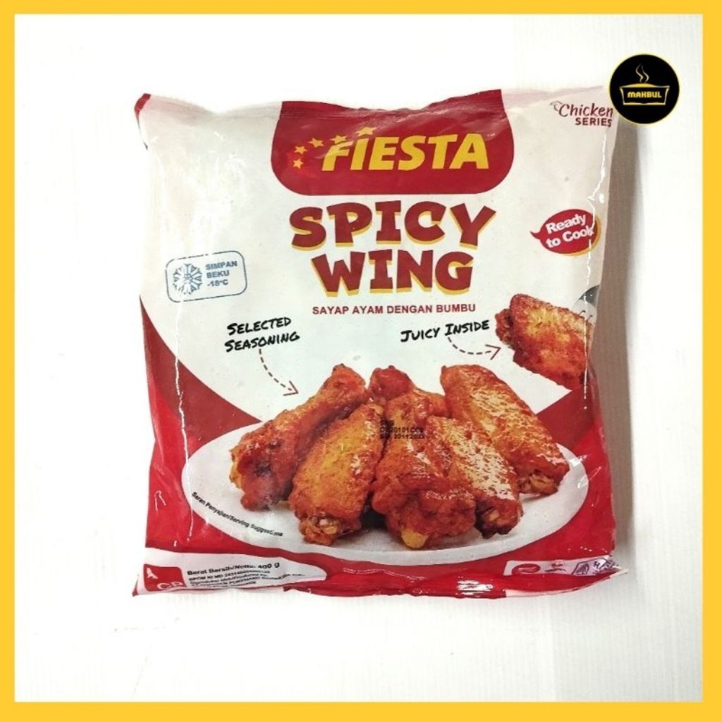 

NEW FIESTA SPICY WING 400GRAM