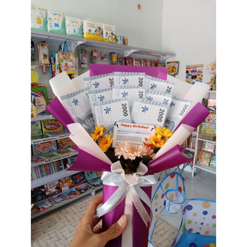 Buket Uang 20.000