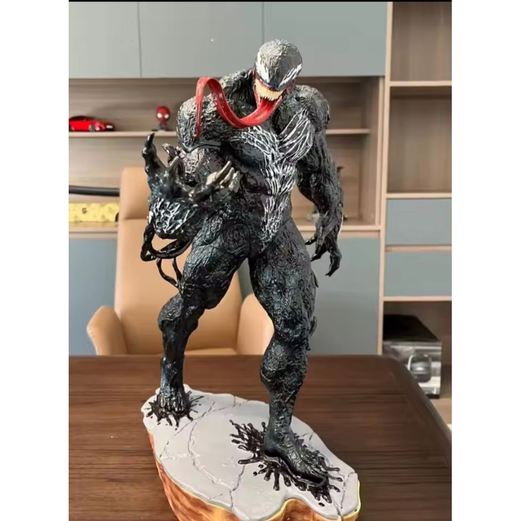 action figure statue venom spiderman big size