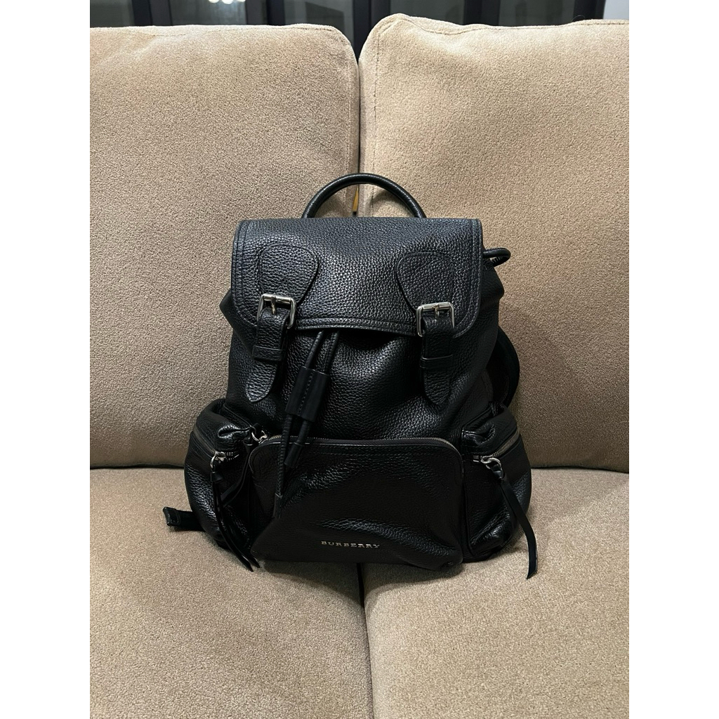 Burberry leather backpack
