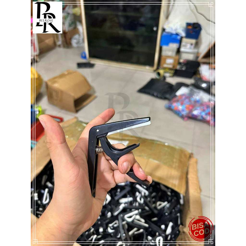 [PLASTIK] Capo Gitar Kapo Gitar bahan plastik rubber Kapo Gitar Plastik Premium