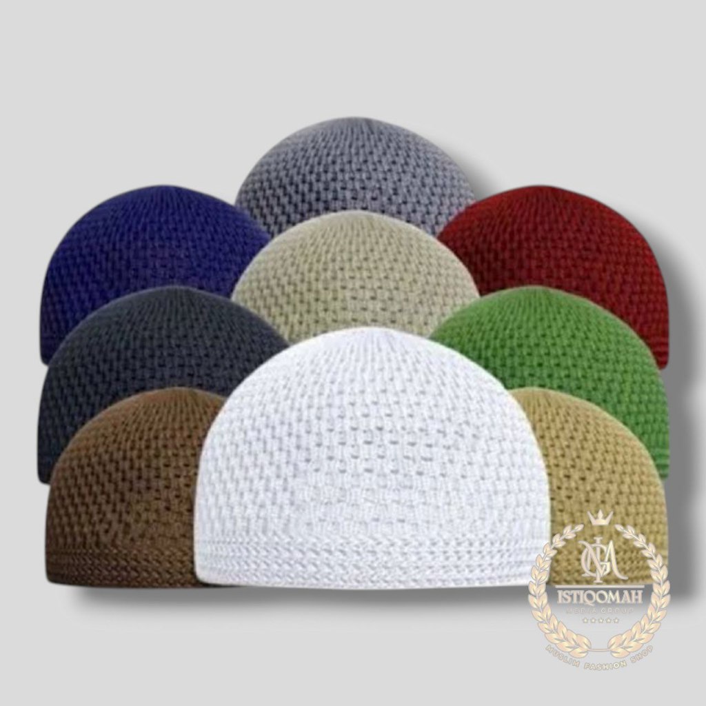 Peci Rajut Premium / Kopiah Rajut / Kopyah Rajut Dewasa Tebal Elastis