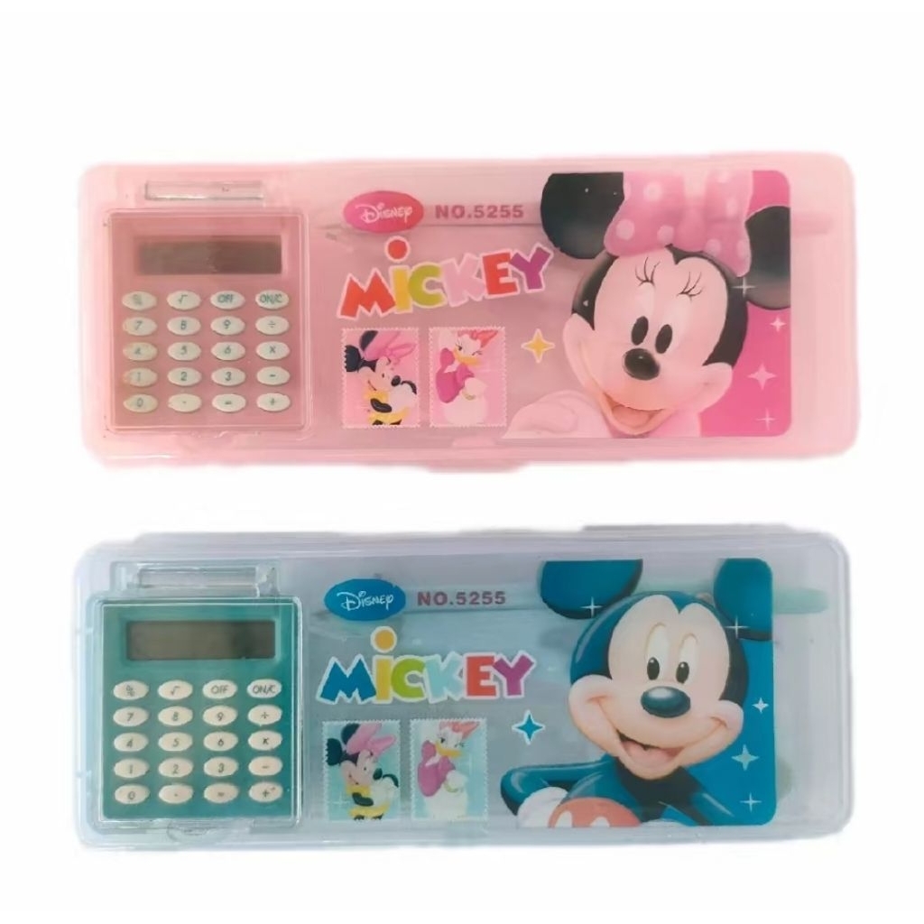 

1 Set Tepak Tempat Alat Tulis Sekolah Disney Motif Gambar Mickey Mouse Isi (Jangkar, Penghapus, isi Pensil, 4 Model Penggariis)