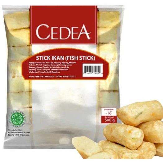 

Cedea Stick Ikan (Fish Stick) 500gr