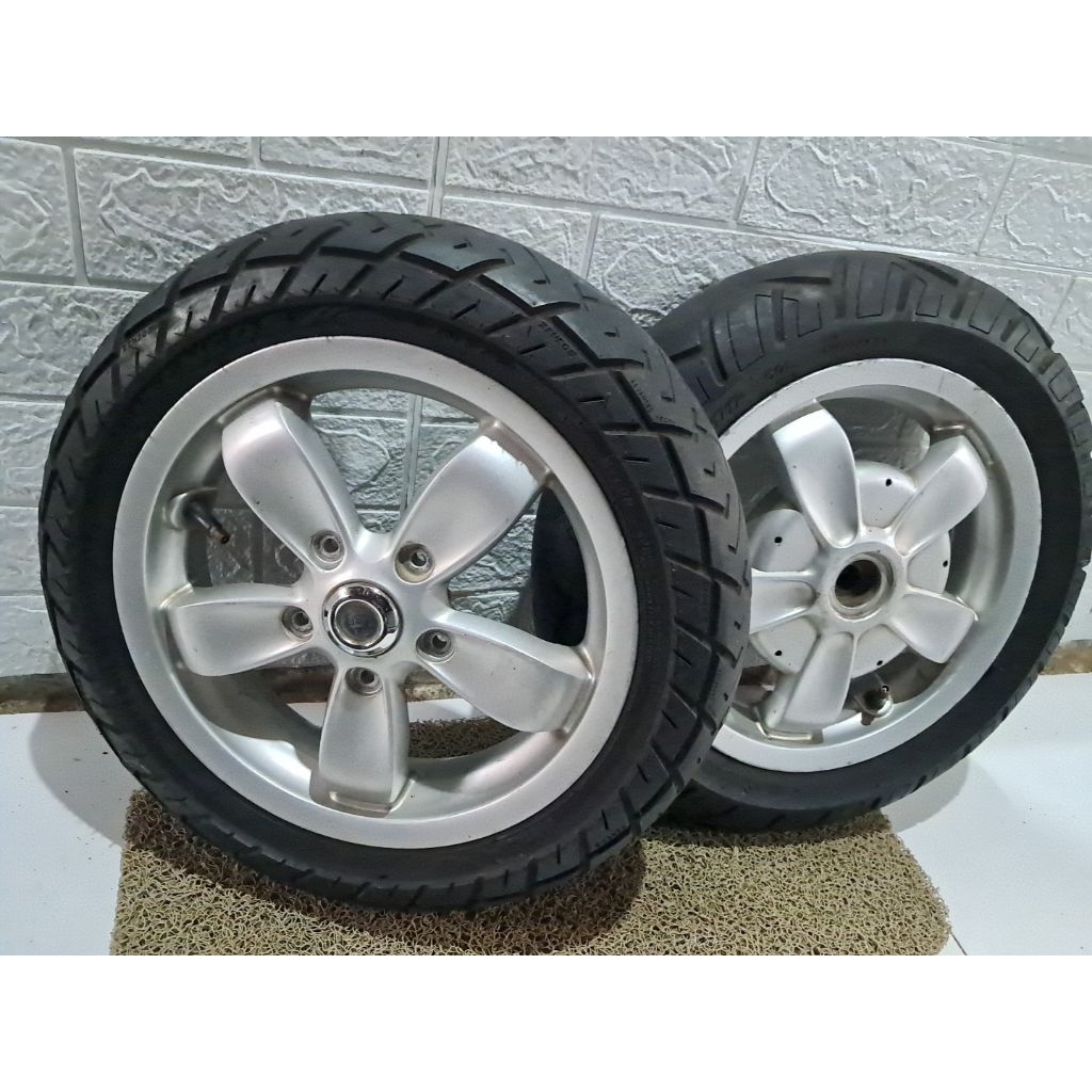 Velg primavera sprint vespa matic modern vesmet pelek racing palang original ori copotan standar kel