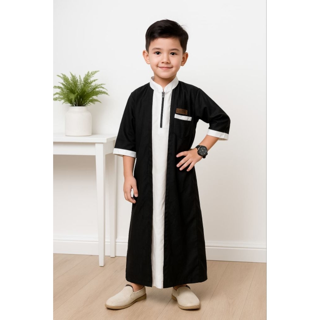 jubah anak premium ,jubah habib,gamis anak laki laki,jubah panjang anak model terbaru,pakaian muslim