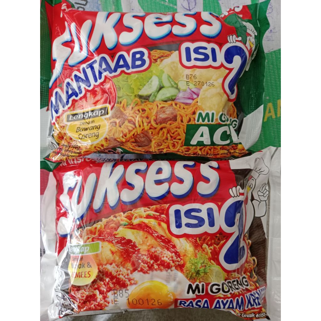 

MIE SUKSESS ISI 2 / MIE GORENG INSTAN