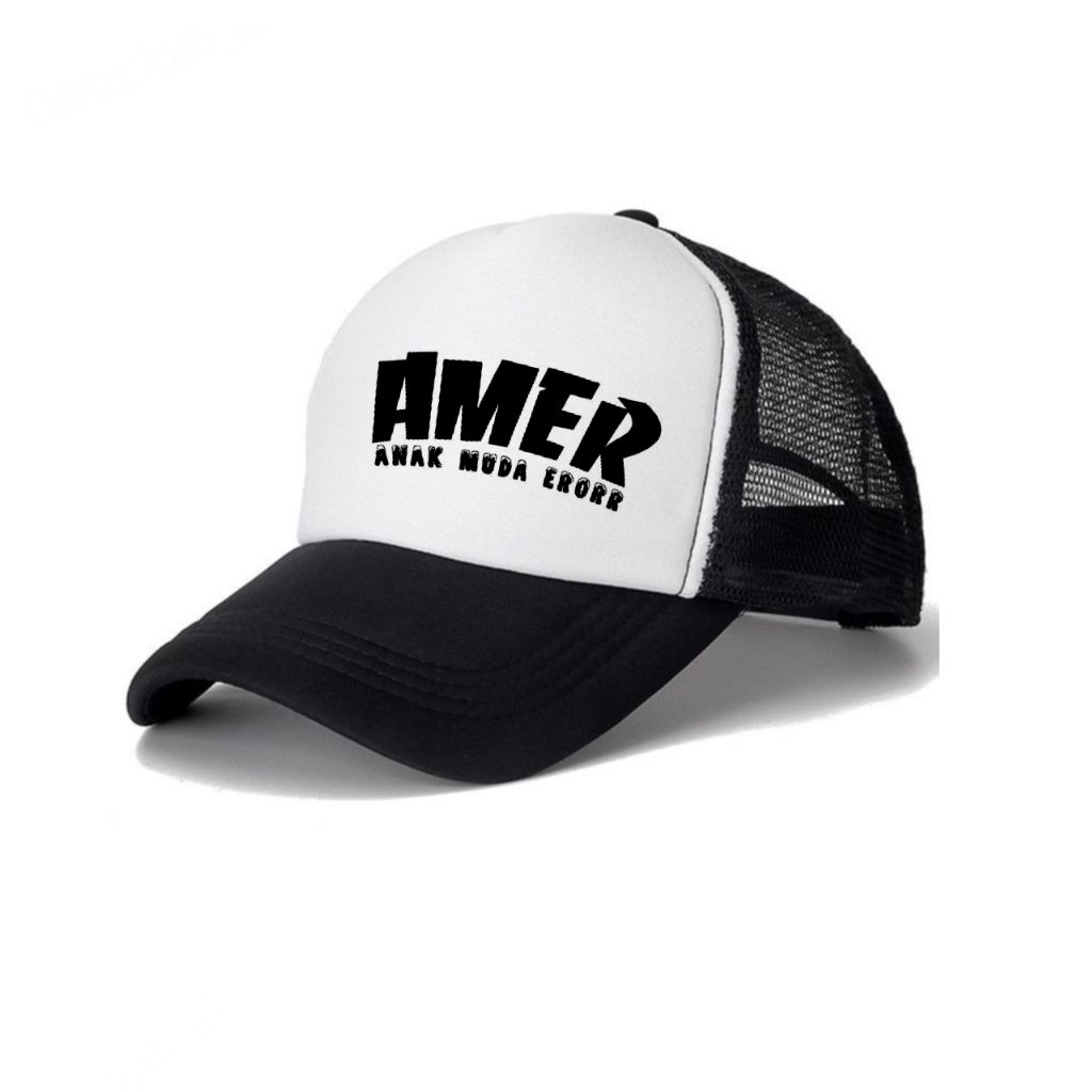Topi jaring pria 4mer (anak muda error) Dewasa - Trucker pria dewasa