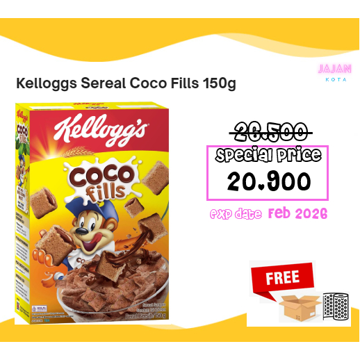 

Kelloggs Sereal Coco Fills 150g