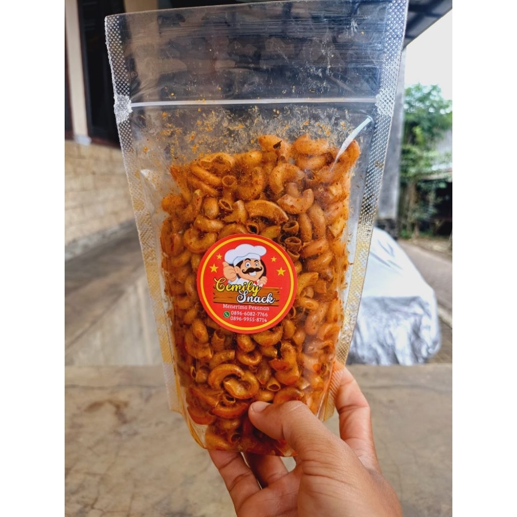 

COD!!! MAKARONI CIKRUH PEDAS ASIN 100 GRAM BIKIN NAGIH