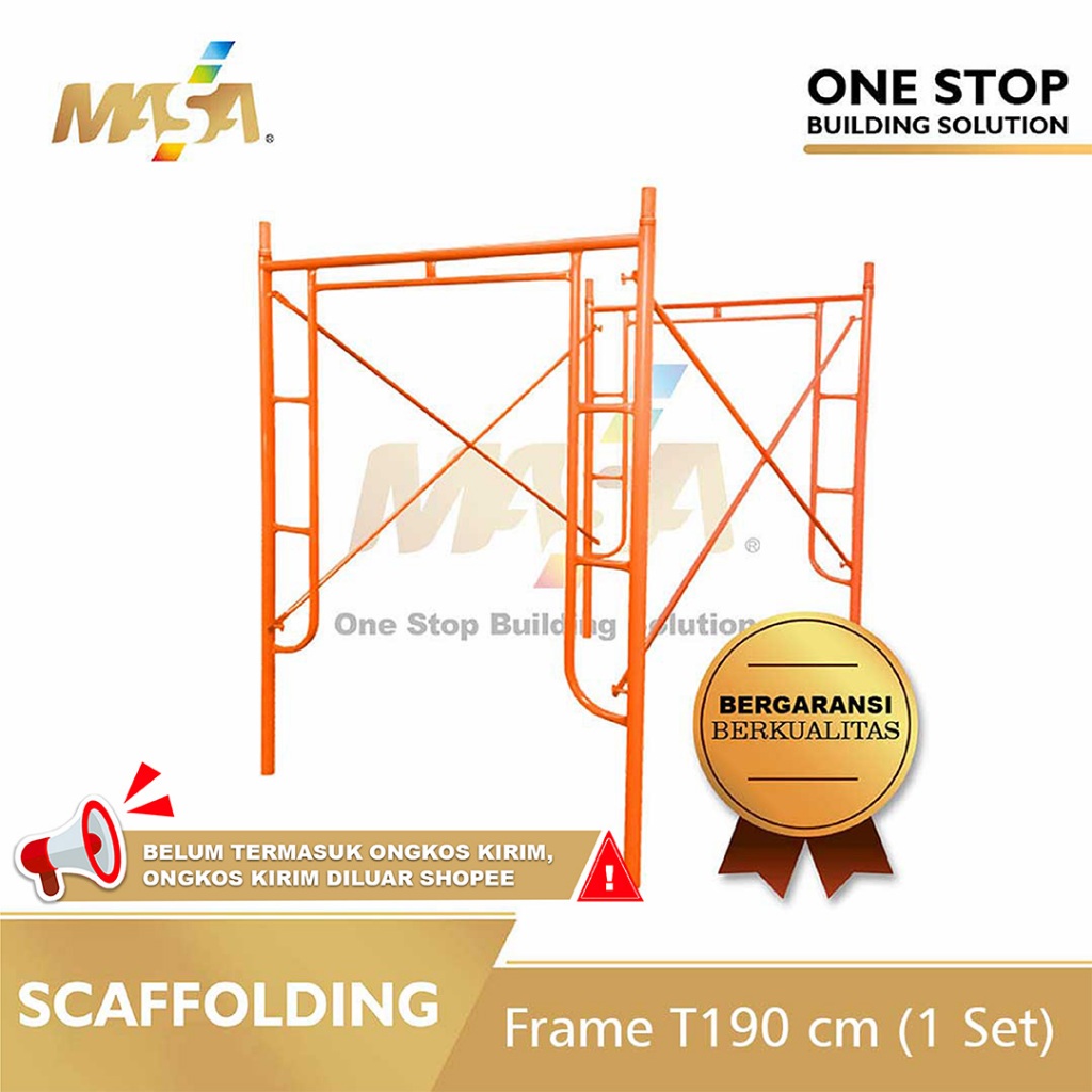 SCAFFOLDING STEGER PERANCAH T190 MEDIUM (1 SET) MURAH BERKUALITAS