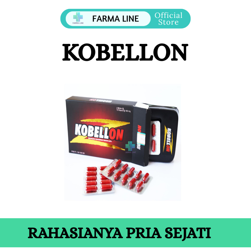 KOBELLON 20 KAPSUL MEMBANTU MEMELIHARA STAMINA PRIA MARION SAM kobelon