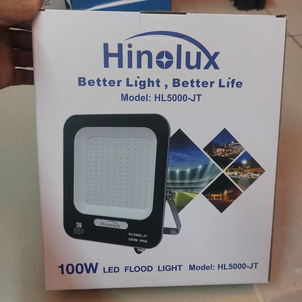 HinoluxBetter Light, Better LifeModel: HL5000-JT 100wat 6500k