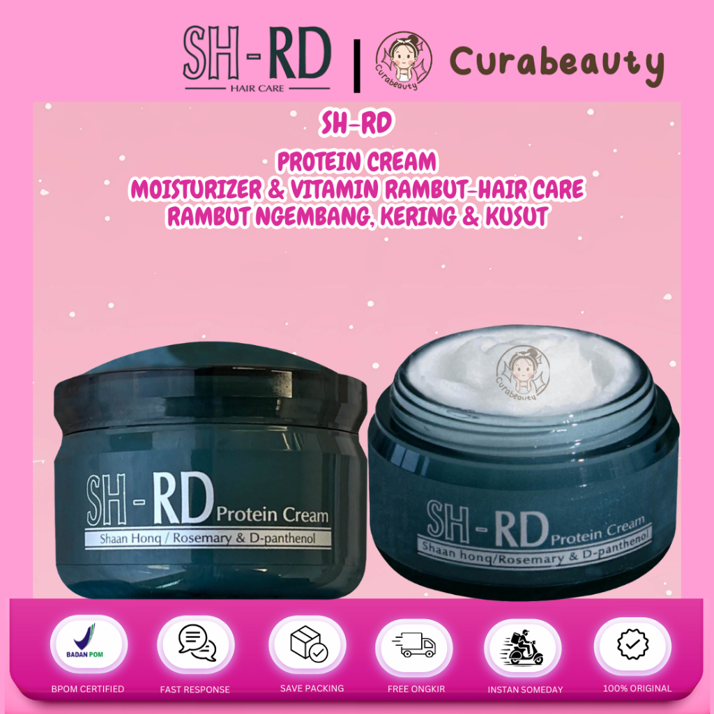 •CURABEAUTY• MANADO SH-RD PROTEIN CREAM PROTEIN CREAM - MOISTURIZER & VITAMIN RAMBUT