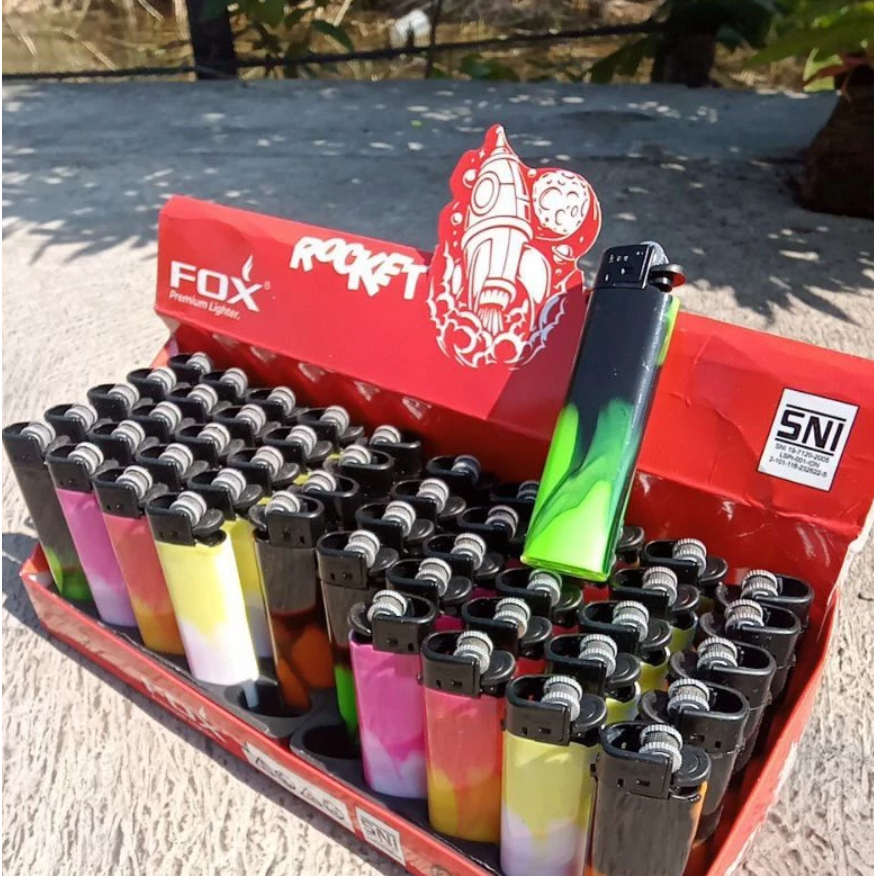 Korek G2000 NEWYORK/X2000/MUNCHEN/WETA/FOX ROCKET/G2000 VENICE lampu senter on