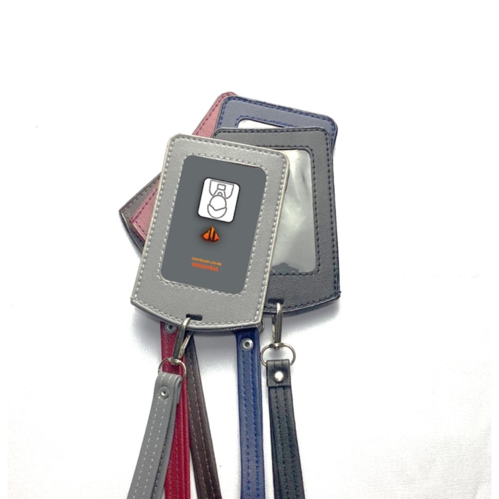 

ID Card Holder Lanyard & Name Tag Karyawan Holder Kartu Pengenal