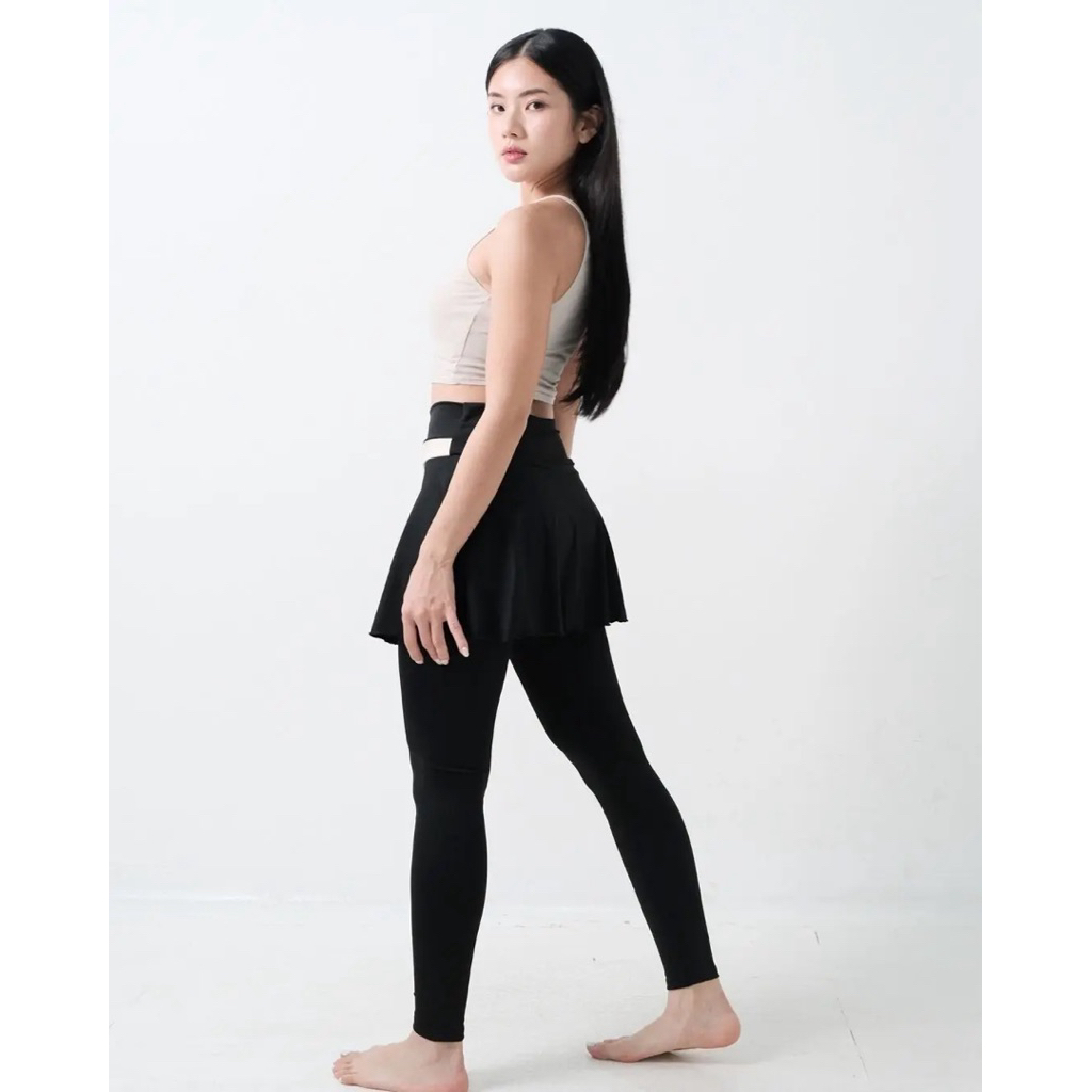 Grant Long Sport Legging Skirt legging rok lari legging rok legging lari muslimah