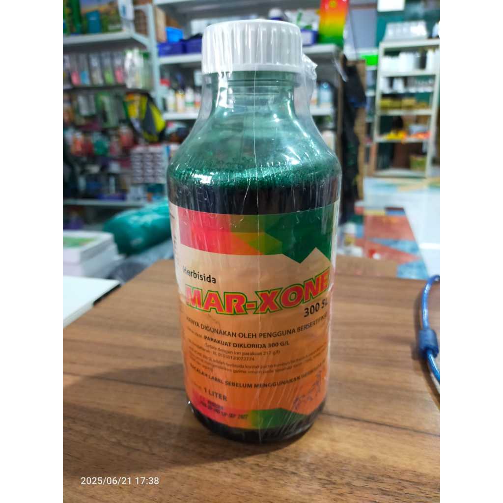 Herbisida Mar-xone MARXONE 300SL 1 Liter - Marxone Pengendali Gulma