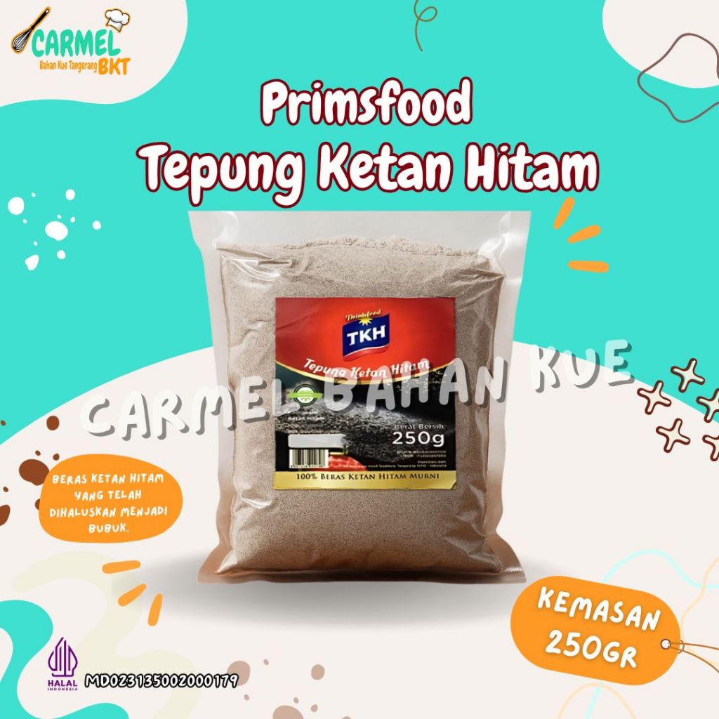 

Tepung Ketan Hitam 250gr - TKH Primsfood