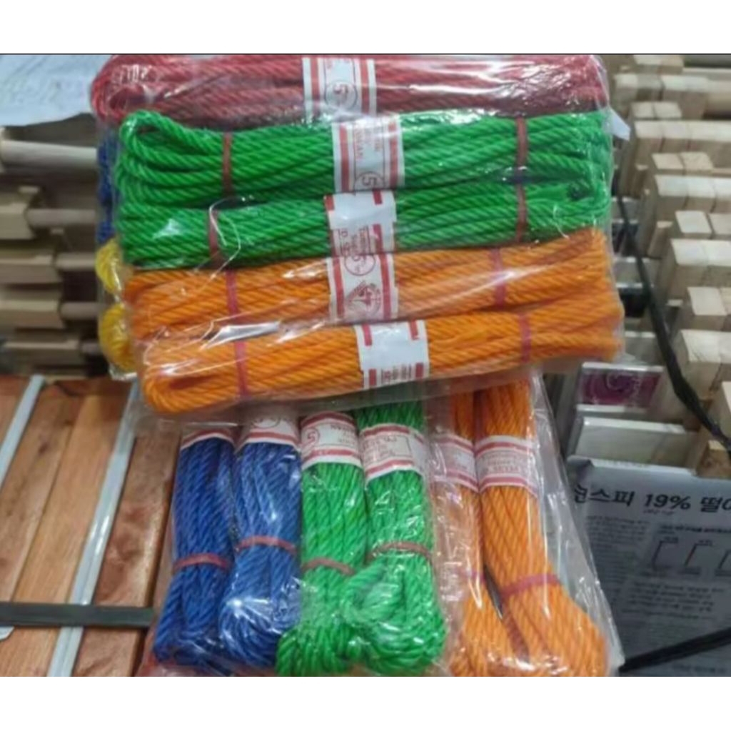 

Tali tambang Nylon ketebalan 4mm dan 5 mm